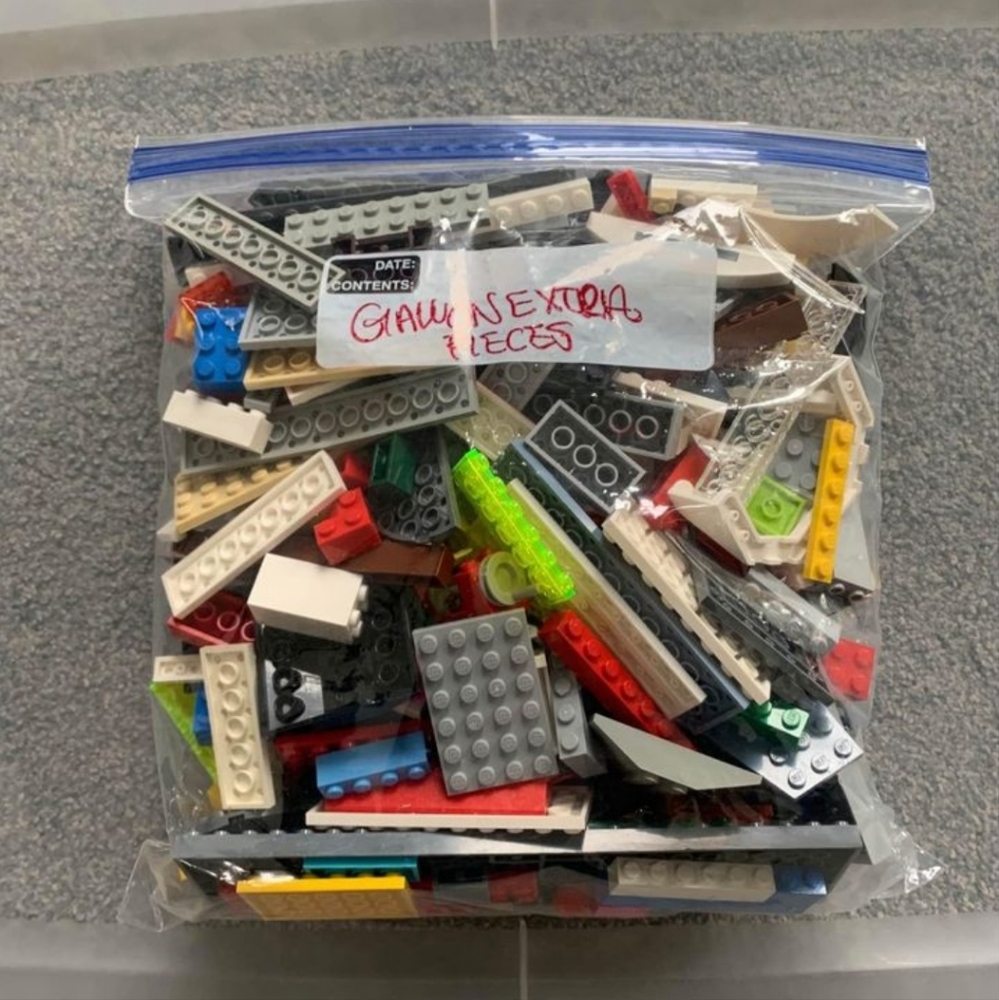LEGO gallon bag